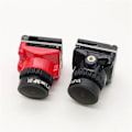 Miniatyrbild 1 av 5: XJ-Cmos 1/1.8 1800tvl Mini Fpv Kamera 2.1mm Objektiv Ström 5v-40v Pal/ntsc Med Osd Intern Justerbar Fo