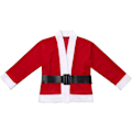 Miniatyrbild 4 av 4: Jultomtekostym Barn Unisex Pojkar Flickor Deluxe Jultomtekostym Elf Kostym Cosplay Show Party Julgåvor (för Höjd 110-120cm)