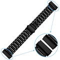Pikkukuva 3 / 5: Ranneke yhteensopiva Fitbit Sense 2 -rannekkeen ja Fitbit Versa 4 -rannekkeen kanssa, Kiinteä ruostumaton teräs Fitbit Sense/Versa 3 -metalliranneke, Vaihtoranneke...