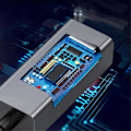 Pikkukuva 3 / 5: XJ-Type-C - Ethernet-sovitin Type-C - RJ45-liitäntämuunnin kaikenlaisille kannettaville tietokoneille, harmaa