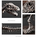 Miniatyrbillede 2 af 4: Simuleringsfossil af dinosaurskelet, statue, dyr, harpikshåndværk, ornament, innovativ til hjemmet