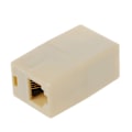 Pikkukuva 5 / 5: XJ-5 kpl Beige Muovinen Rj11 6p4c Naaras/naaras Puhelinkaapelin Linjaliitin
