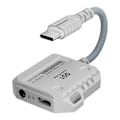 Pikkukuva 1 / 5: XJ-Gs1 2-in-1 kuulokemuunnin Type-c -liitäntä tukee 60 W:n pikalatausta matkapuhelimille ja T:lle
