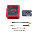 Pikkukuva 1 / 4: RUSHFPV MAX SOLO 5.8G 2.5W 2-6S LIPO FPV VTX CNC-kotelo Sisäänrakennettu hiljainen jäähdytystuuletin FPV Freestyle pitkän kantaman DIY-osiin