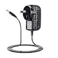 Miniatyrbillede 2 af 5: Bosch Athlet 18V lithium batterioplader ledningsfri støvsuger 22V 0.5A strømadapter med 1.5 meter ladekabler ledninger kabel Z