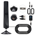 Miniatyrbilde 2 av 4: Rewave Antenne, Rewave Antenne, TV-antenne, Sugekopp-TV-antenne Plug and Play