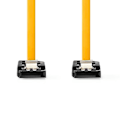 Pikkukuva 2 / 2: XJ-SATA-kaapeli | 6 Gbps | SATA 7-Pin Naaras | SATA 7-Pin Naaras | Nikkelipinnoitettu | 1.00 m | Litteä | PVC | Keltainen | Laatikko