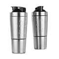700 ml + 200 ml Rostfri Stål Proteinshaker med Vispkula Hållbar Rörelse[pl]