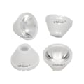 Miniatyrbillede 5 af 5: 10 stk. XML XML2 XPH50 CREE LED-linser med hvid holder 21 mm*13 mm 8 25 30 45 60 90 grader 5050 LED-linse reflektor kollimator