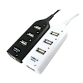 Miniatyrbillede 4 af 5: XJ-Usb Hub 2.0 Multi-usb High Speed Hub Splitter 4-port Usb Hub Adapter Til Laptop Receiver Computer A