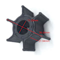 Miniatyrbilde 2 av 5: XJ-2 stk. drivstoffkobling vannpumpe impeller del for (9.9/15hk) 682-44352-01 682-44352-01-00 Fiske B