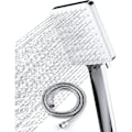 Miniatyrbild 1 av 5: Large Shower Head with 1.5m Hose, Handheld Shower Head with 6 Spray Settings