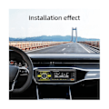 Pikkukuva 3 / 5: XJ-Yksittäinen Din Autoradio Bluetooth Autostereovastaanotin LCD-näytöllä Am/fm Radio Mp3-soitin Usb Sd A