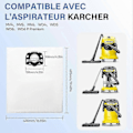Miniatyrbild 3 av 4: 12-pack KFI 487 filterpåsar till Kärcher WD4, WD5, WD6 dammsugare