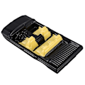 Pikkukuva 4 / 5: XJ-Rc auton sisustan koriste 1/10 Axial Scx10 Ii 90046 90047 Traxxas Trx4 -korille, musta