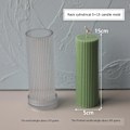 Miniatyrbillede 1 af 5: XJ-Lysforme lys stearinlys DIY støbeforme i silikoneform