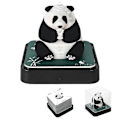Miniatyrbillede 2 af 5: XJ-3d Kunst Kalender 2024, Time Piece Kalender Panda Memo Pad Riv Papir Udskæring Diy Sticky Note