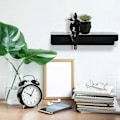 Miniatyrbild 4 av 4: XJ-Hemma Keramisk Blomkruka Simulation Suckulent Vardagsrum Vas Dekorationer Gröna Växter Skrivbordsplanterare FAN0512