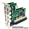 Pikkukuva 2 / 5: XJ-PCI-E - PCI-sovitinkortti Pcie - 2 PCI-paikkaa Tukee tallennuskorttia Kultainen verokortti Äänikortti Parall