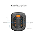 Miniatyrbillede 2 af 5: XJ-10w Bærbar Trådløs Bluetooth Højttaler Subwoofer Lydboks Med Vandtæt Funktion Til Kontor Udendørs