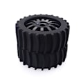 Pikkukuva 4 / 5: XJ-4kpl 1/8 Rc Off Road Buggy Lunta Hiekka Laparenkaat Rengas Pyörä Hpi Bajalle, musta