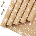 Miniatyrbilde 1 av 4: 5 stk Gavepapirrull Julegavepapir 43cm3m Julegavepapir for Barn Julegaveinnpakning, for Fester, Bursdager, Arrangementer