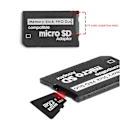Miniatyrbilde 2 av 5: XJ-Adapter, -sd/-sdhc Tf-kort til Memory Stick Ms Pro Duo-kort for Psp-kortadapter
