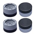 Universellt 4-pack tvättbara vibrationsdämpare med halkskydd