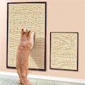 Miniatyrbild 1 av 5: XJ-Couch Kattskrapskydd Soffskydd Kattartiklar Kattskrapbräda Pad Kattskrapstolpe 40x6