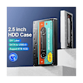 Miniatyrbillede 3 af 5: XJ-2.5inch Harddisk Kabinet Sata Til Usb3.0 Ekstern Harddisk Case 6gbps Type-c Hdd Case Med Di