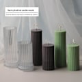 Miniatyrbillede 2 af 5: XJ-Lysforme lys stearinlys DIY støbeforme i silikoneform