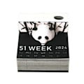Miniatyrbild 1 av 5: XJ-3d Papperskonstkalender 2024 Panda 3d Anteckningsblock 3d Memoblock Kawaii Klisterlappar Jul B