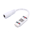 Miniatyrbillede 1 af 3: IC Wifi Bluetooth Kontroller DC 24V Lysstrip Kontroller Hvid