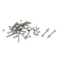 Miniatyrbillede 3 af 5: XJ-100 stk. Metriske M2 Hex Møtrikker 304 Rustfrit Stål Fastgørelse Din934 Til Bolt & 20 stk. M2 X 20mm Lange Hex S