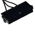 Miniatyrbillede 2 af 5: XJ-3x 24-pin hun Atx Psu Pc strømforsyning starter tester start op jumper ridge kabel med on/off swi