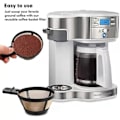 Miniatyrbild 2 av 5: Reusable Coffee Filter Compatible with Hamilton Beach Two-Way Brew Coffee Maker Models 49980a, 49980z, 47650, 49933