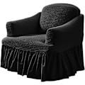 Miniatyrbillede 1 af 5: XJ-Sofaovertræk elastisk skridsikkert sofaovertræk elastisk sofaovertræk Sort