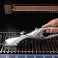 Miniatyrbillede 3 af 3: Grillbørste i rustfrit stål, rengøringsbørste, damprenser til kul- eller elgrill