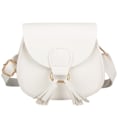 Miniatyrbild 1 av 5: XJ-Flickläder Crossbody-väska med tofs Flickväska