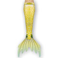 Miniatyrbillede 4 af 4: Havfruehale til piger med Monofin Gul yellow 130