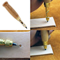 Miniatyrbillede 4 af 5: XJ-Skruvehulstanse til Læder - 6 Spidser - 1,5-4 mm - Udskiftelige til Syning, Læder, Papir