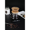 Miniatyrbillede 2 af 5: Genopladelig Kaffevægt med Timer 3 kg / 0,1 g Sort