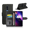 Miniatyrbild 2 av 5: XJ-OnePlus 8 Plånboksfodral Läder Skinn Fodral Svart