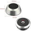 Miniatyrbilde 5 av 5: XJ-Platespillerklemme i aluminiumslegering LP Vinyl Plate Platespiller Stabilisator Vekt Klemme Spiller Tilbehør Sølv
