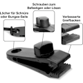 Pikkukuva 2 / 3: 15 kpl Pressukiinnike ja 15 kpl Joustava kiristin pressukiristin 15CM Monitoiminen pressun kiinnitys Pressukiinnike telttoihin, peit