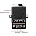 Miniatyrbillede 4 af 5: AC 220V 30A 1CH 433MHz Trådløs Fjernbetjening Switch RF Relæ Modtager + Tænd/Sluk Sender Kompatibel