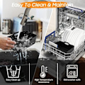 Miniatyrbilde 4 av 4: 9 stk. Air Fryer Tilbehør Airfryer Tilbehør for Ninja Dual AF400EU & AF300EU & Tower T17088 for Ninja Airfryer Tilbehør Kompatibelt for Ovn,