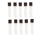 Miniatyrbild 1 av 2: XJ-100 st BC547 NPN Transistor BC547 Transistor NPN Transistor 500mA Transistor