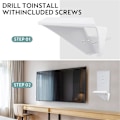 Miniatyrbillede 5 af 5: XJ-Router Stand Vægbeslag Til Gen 2, Robust Router Stand Med Skruemonteringssæt