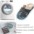 Miniatyrbild 5 av 5: XJ-Herrtofflor Memory Foam Hem Komforttofflor Wo